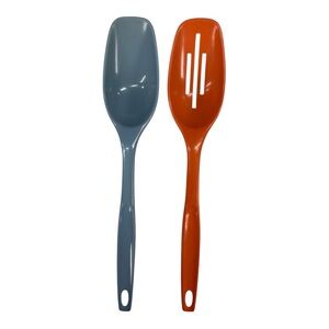 2 Vintage Foley Nylon/Plastic Cooking Kitchen Utensils Slotted & Basting Spoon